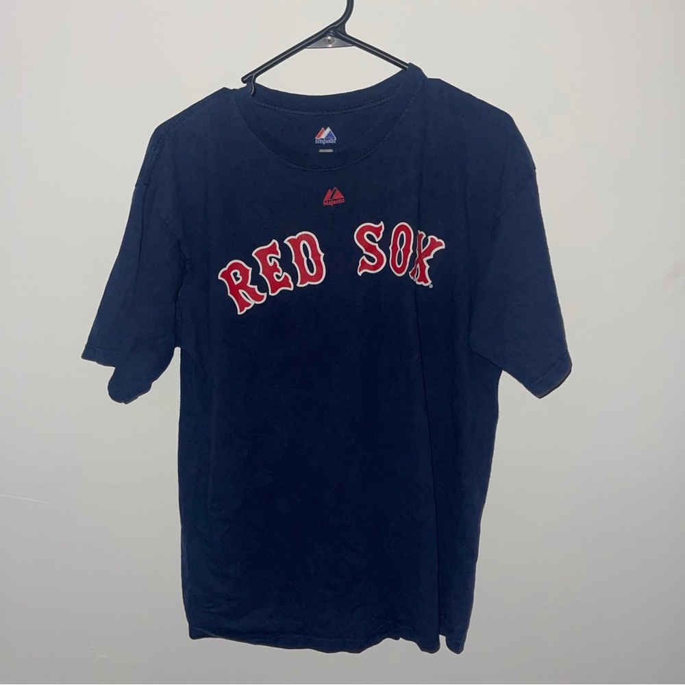 Vintage Boston Red Sox #13 Crawford Majestic T-shirt Men’s Sz Large